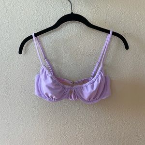 Lavender Bikini Top